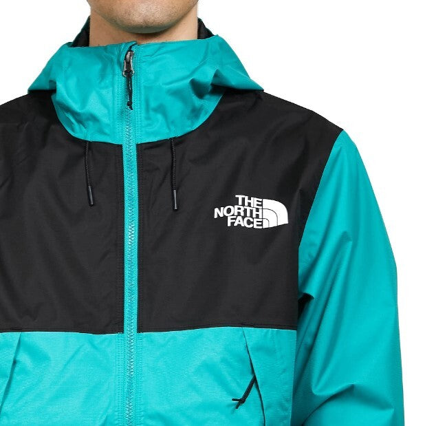 The North Face Men’s Mountain Q Rain Jacket / Porcelain Green / RRP £135