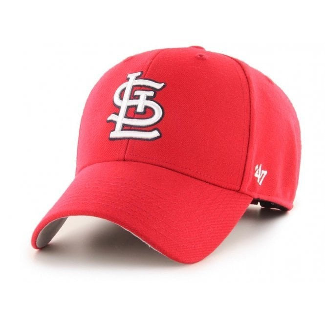 47 Brand Adult St. Louis Cardinals Clean Up Dad Cap / Red / RRP £28