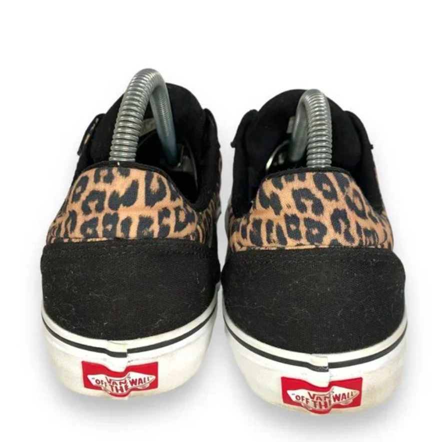 Vans Ward Deluxe Trainers / Black Leopard / Women / RRP £65