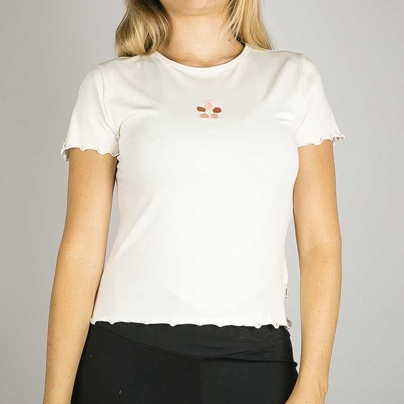 Vans Brighton Flower T-Shirt / Marshmellow / Womens / RRP £28
