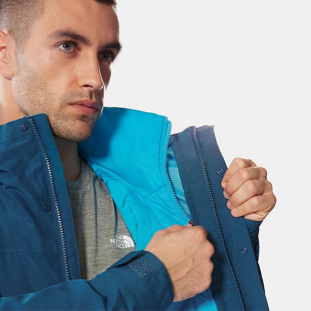 The North Face Men’s Naslund Triclimate Jacket – Moroccan Blue/Meridian Blue