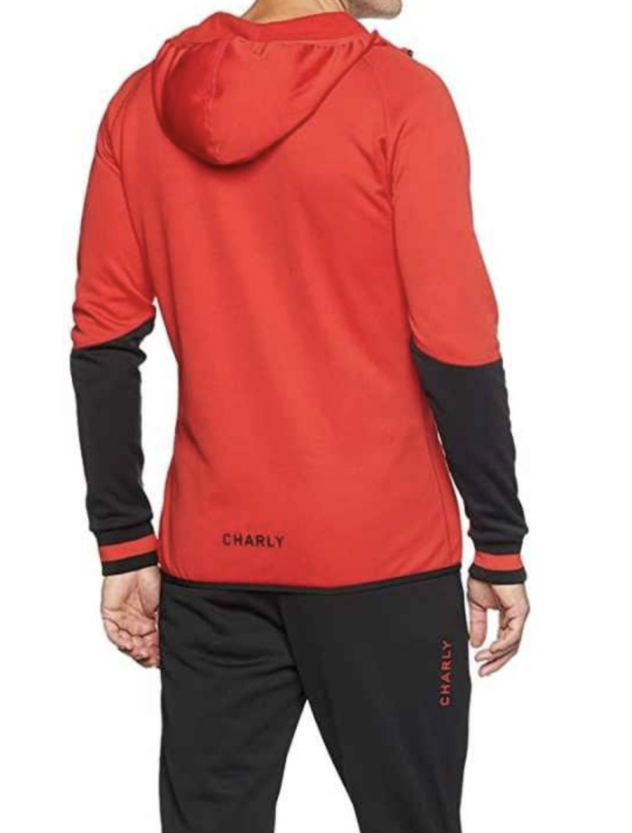 Charly Club Tijuana Tracksuit / Red Black / BNWT / RRP £70