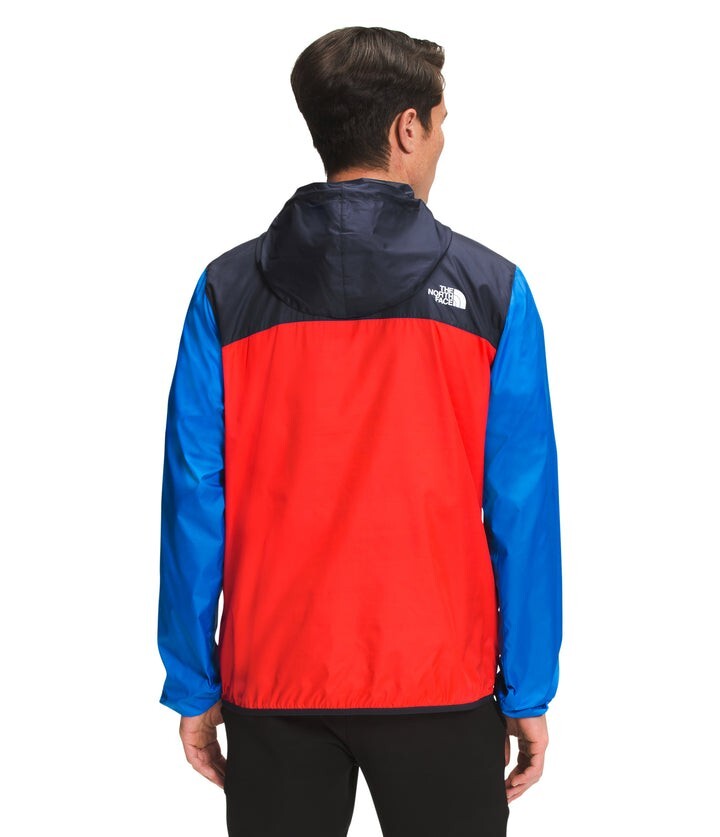 The North Face Mens Ic Anorak PO– Fieryrd/Aviatrblu/Heroblu, Lightweight
