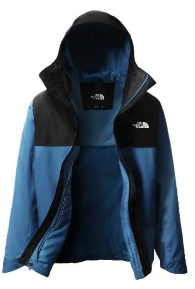 The North Face Men’s Quest Zip-In Jacket - Banff Blue/TNF Black Outerwear