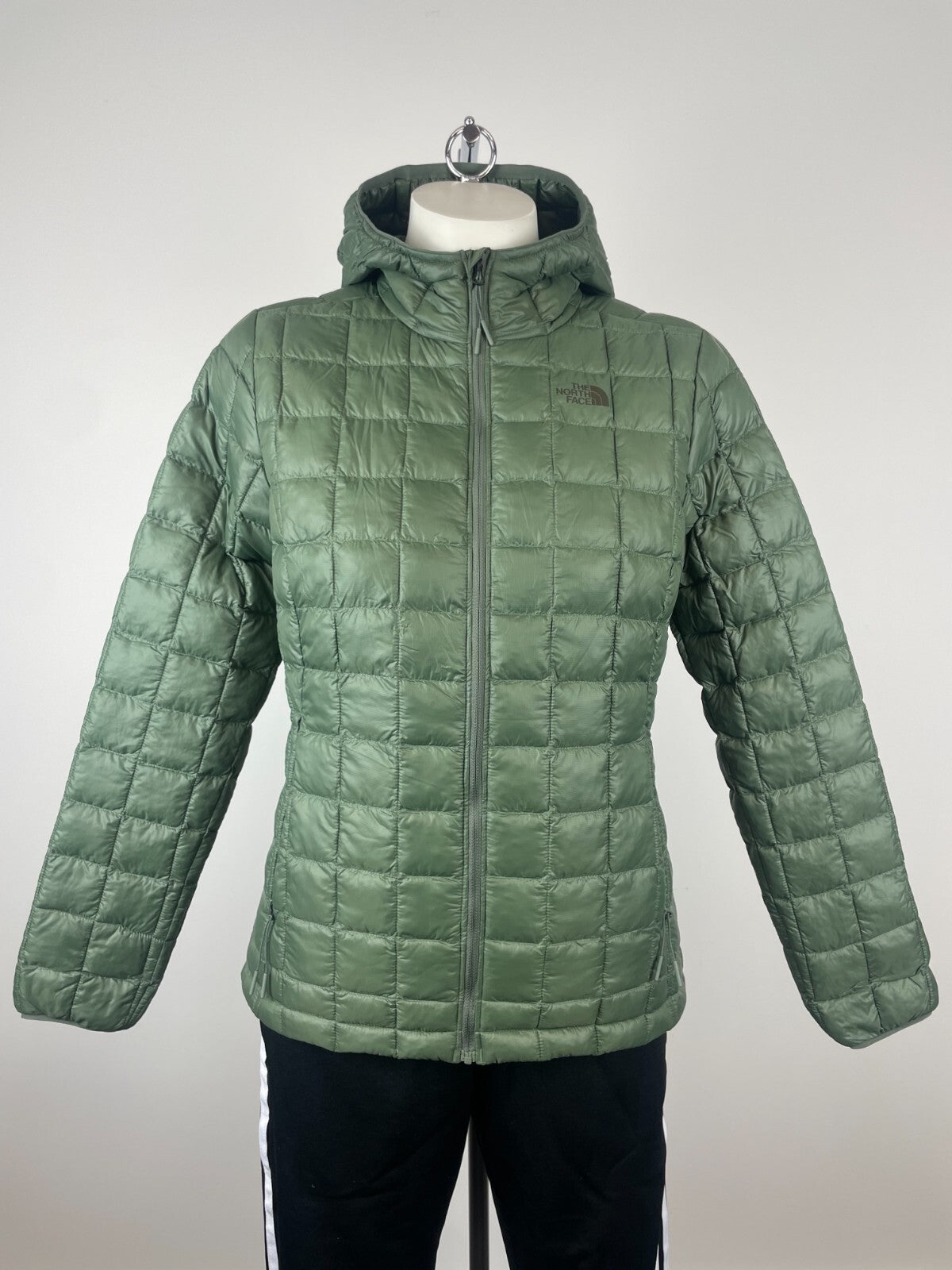 The North Face Womens Thermoball Eco Puffer Jacket / Thyme Green / RRP £180