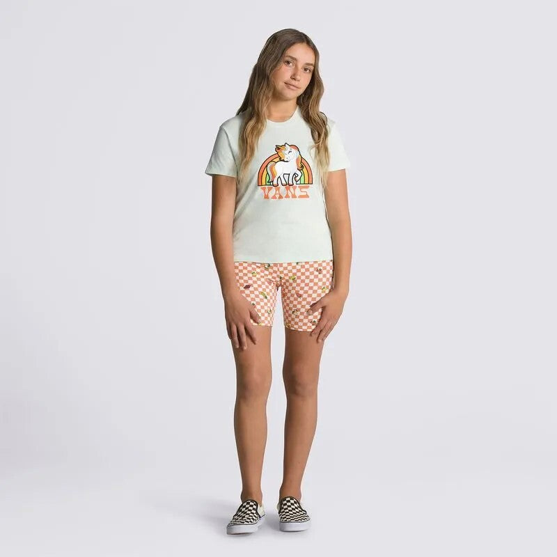 Vans Kids Unicorn Rainbow Crew T-Shirt / Blue / RRP £25
