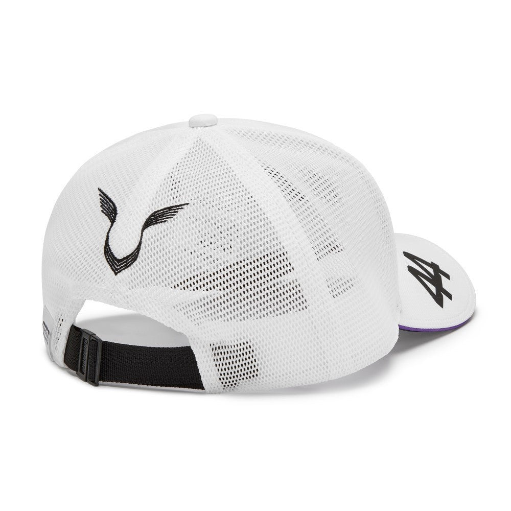 Mercedes AMG Petronas F1 2024 Lewis Hamilton Cap / White Black / RRP £42