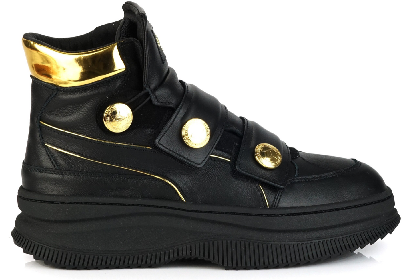 Puma X Balmain DEVA Straps X BALMAIN Boots / BNIB / Black / RRP £400