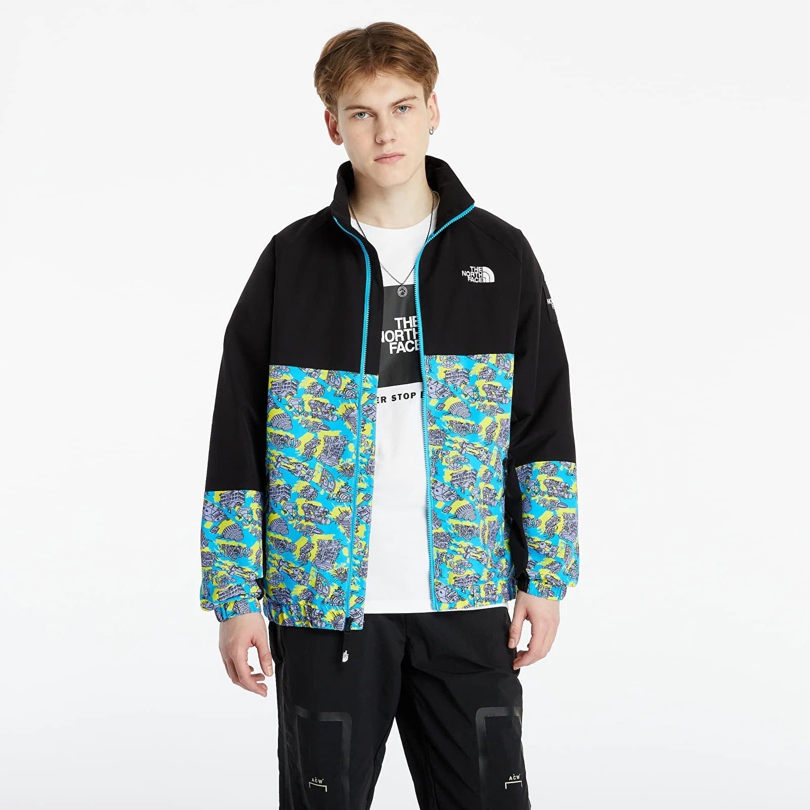 The North Face Mens Black Box Track Top / Blue / RRP £100