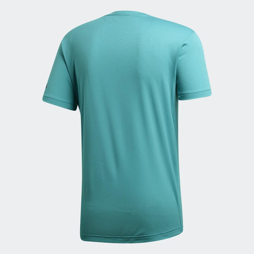 Adidas Mens Freelift Chill Workout Running T-Shirt / Aqua / RRP £37
