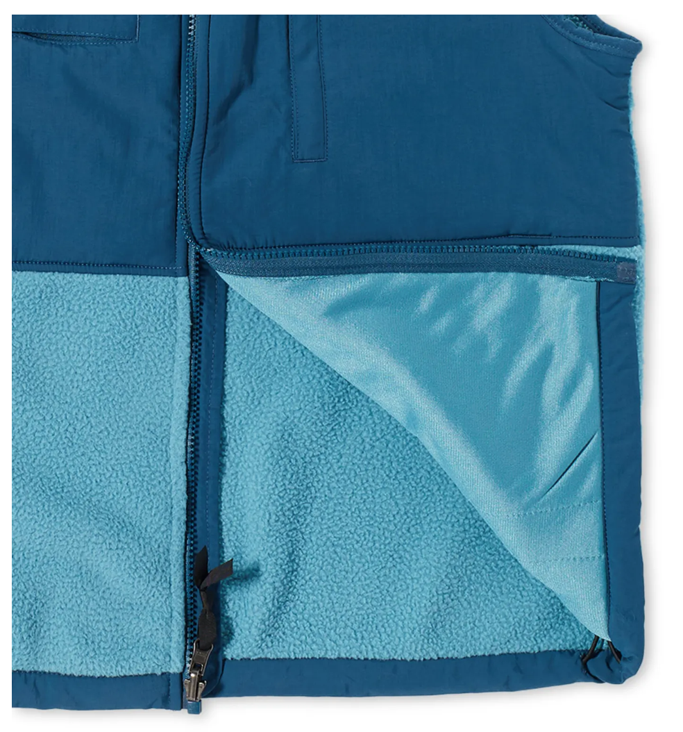 The North Face Mens Denali Vest / BNWT / Storm Blue / RRP £115