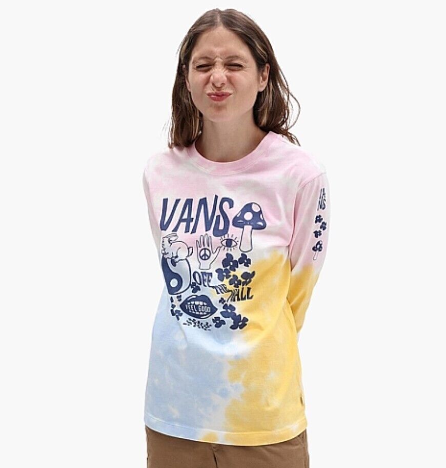 Vans MASC'D Mind LS BFF/ Cradle Pink Tie Dye/ Women / RRP £45