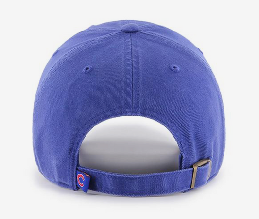 47 Brand Adult Chicago Cubs Clean Up Relaxed Cap / Royal Blue / RRP £24