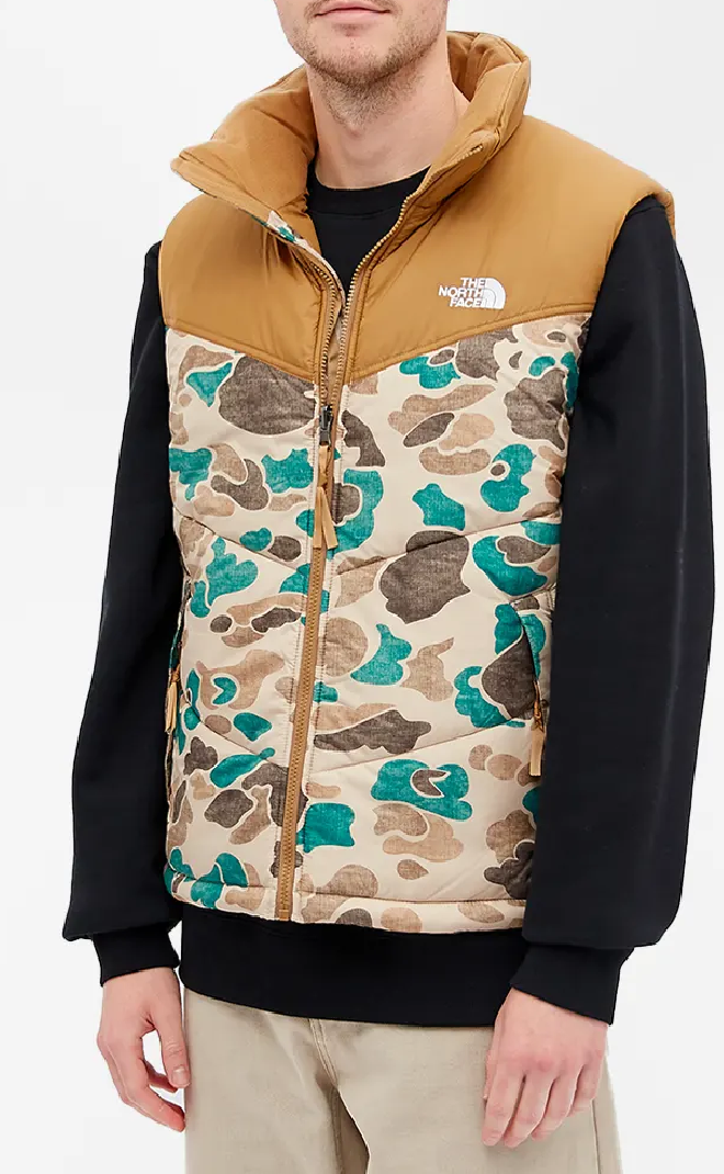 The North Face Mens Saikuru Vest Jacket / BNWT / Hawthorne Khaki / Medium