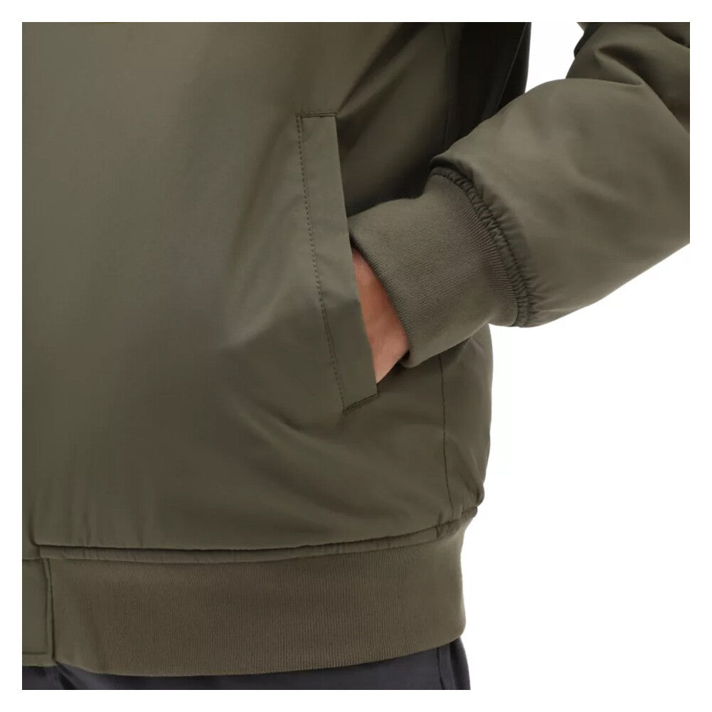 Vans Reversible Hughes Bomber Jacket / Grape Leaf-Oatmeal / Mens / RRP £125