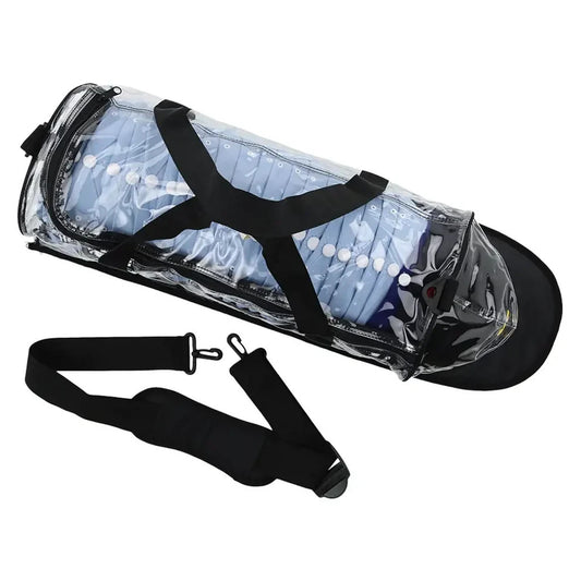 Lids Cap Carrier – Clear Top & Black Base – Hat Travel Storage Case