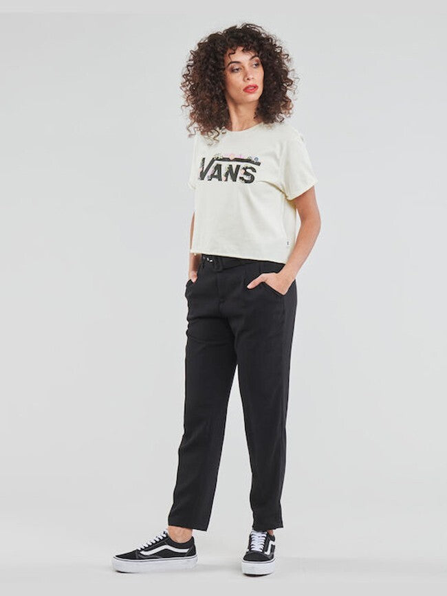 Vans Womens Blozzom Roll Out T-Shirt / Marshmallow / RRP £25