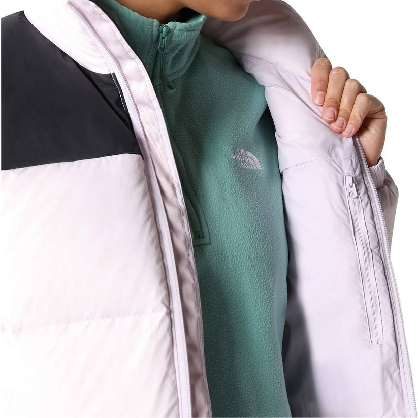 The North Face Womens Diablo Down Puffer Jacket / Lavender Fog / RRP £300