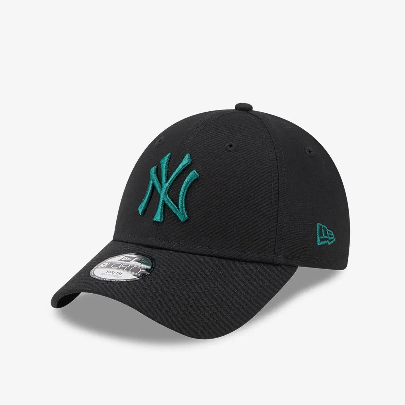 New York Yankees Kids Essential New Era 9Forty Hat / Black Green / RRP £19