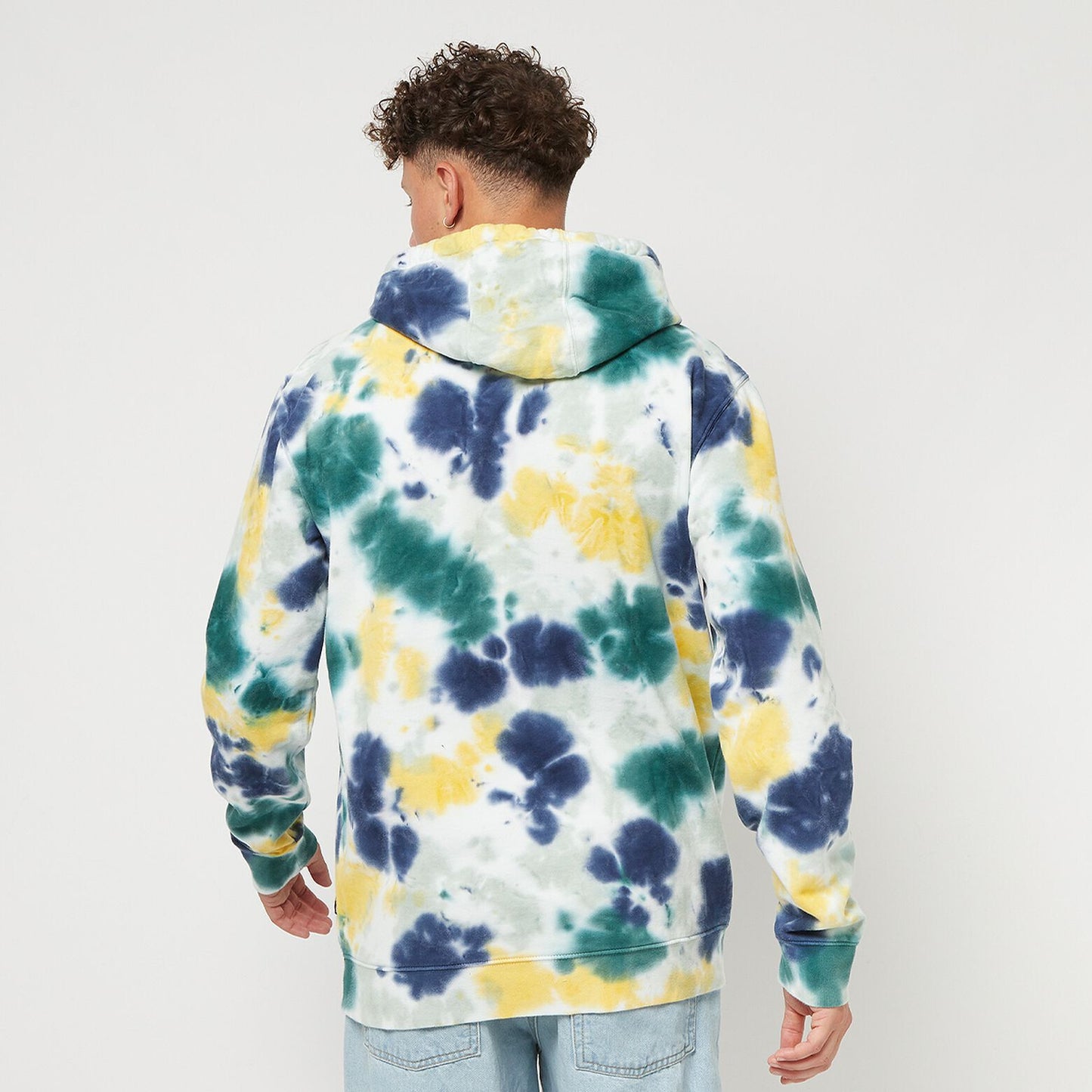 Vans Mens Ice Tie Dye Hoodie / Green Yellow / RRP £70