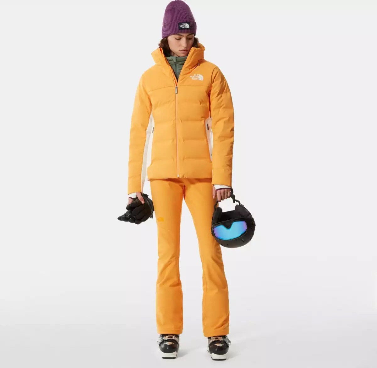THE NORTH FACE WOMENS FRONTSIDE INSULATED JACKET / ORANGE / M / BNWT / RRP £300