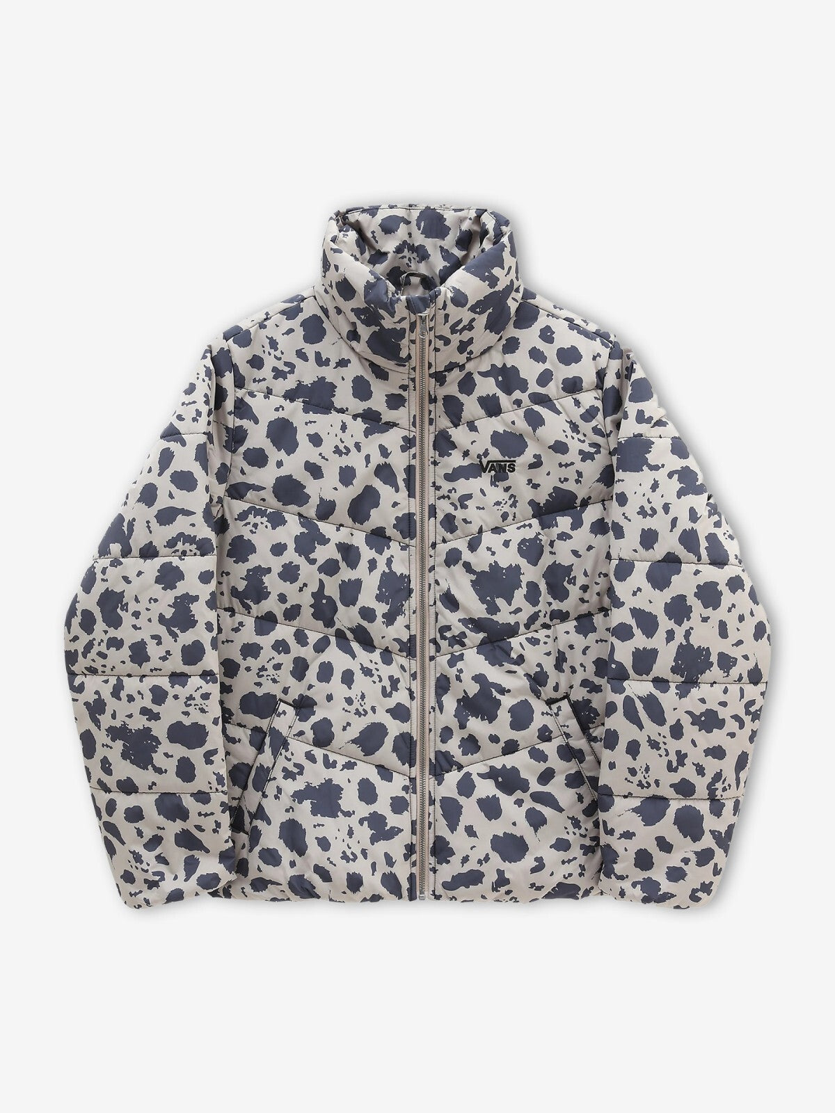 Vans Womens Foundry Print Mte Puffer Jacket / Black / RRP £120