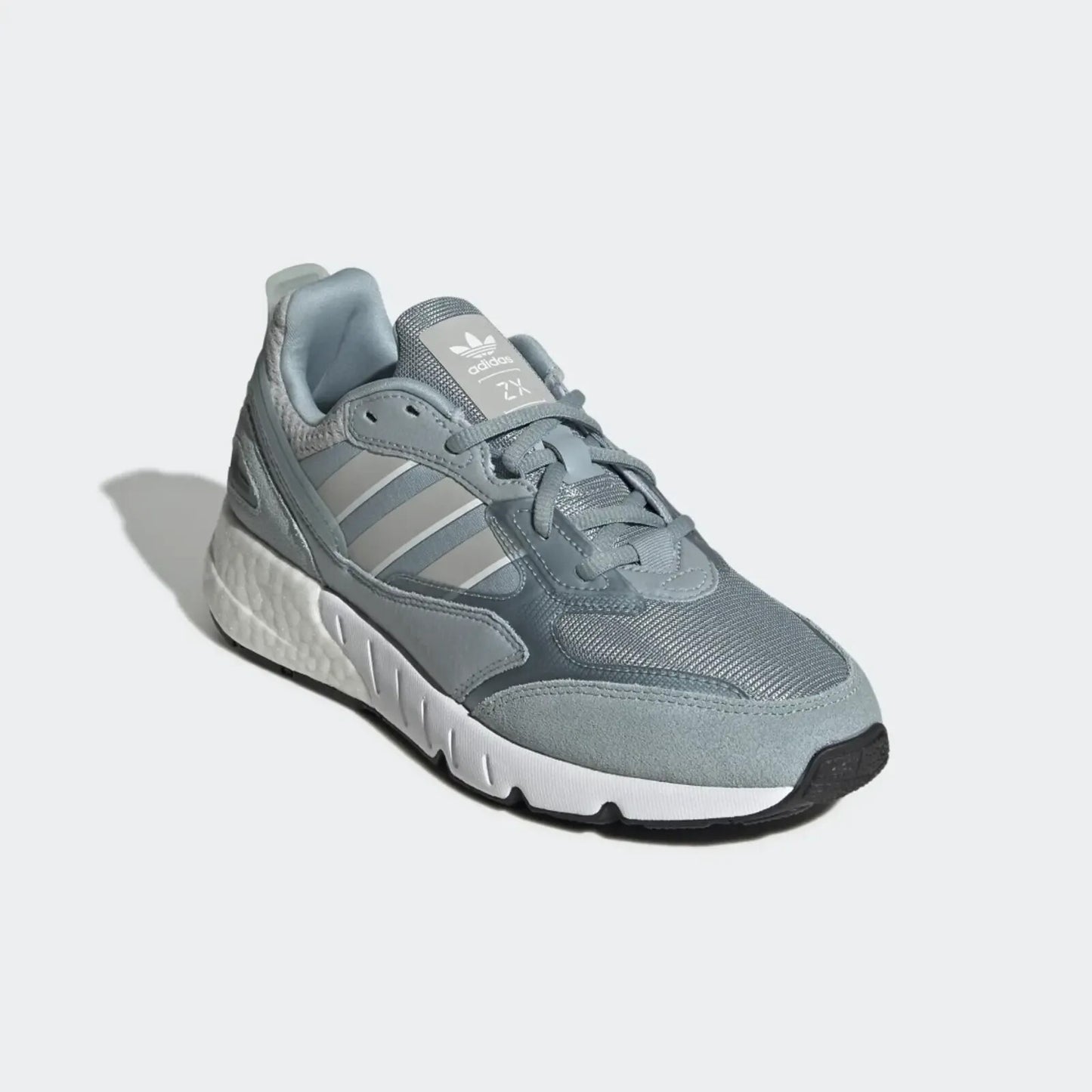 Adidas Women's ZK 1K Boost Trainers / Metal Grey Blue / RRP £90