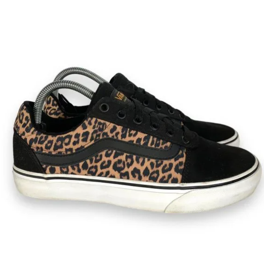 Vans Ward Deluxe Trainers / Black Leopard / Women / RRP £65