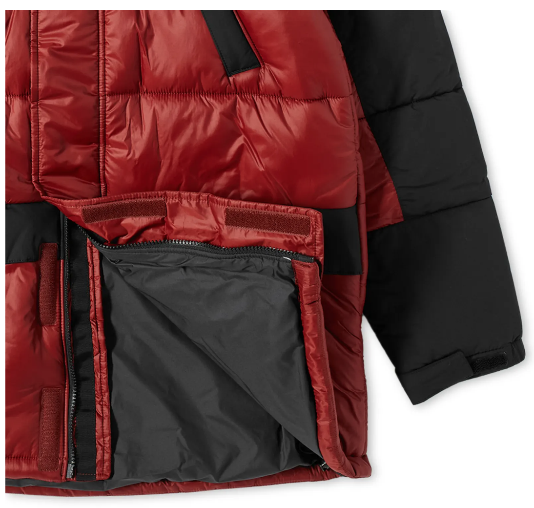 The North Face Mens Himalayan Insulated Parka / BNWT / Brick House Red /RRP £210