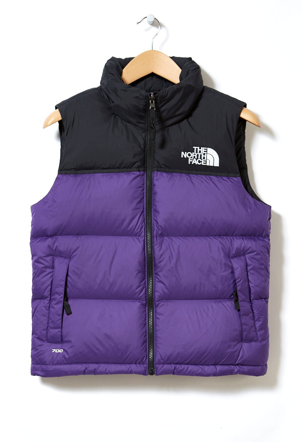 The North Face Womens 1996 Retro Nuptse Gilet Puffer Vest / Purple / RRP £250