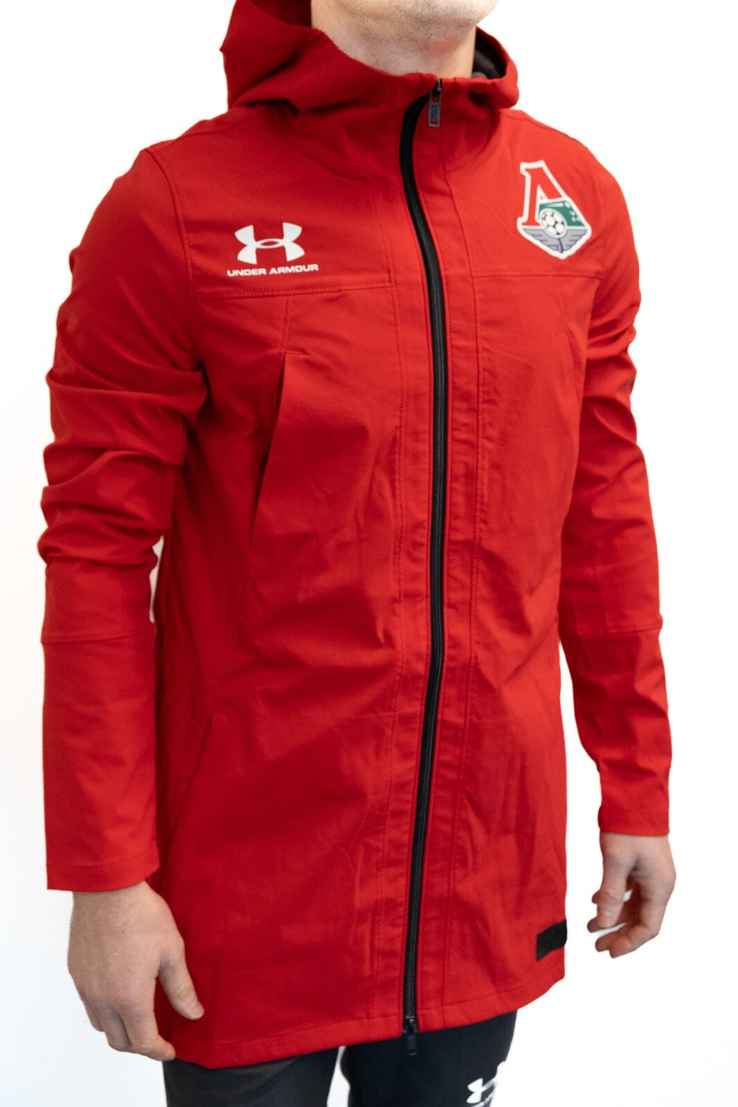 Under Armour 2019-20 Lokomotiv Moscow Terrace Jacket / Red / Mens / RRP £59.99