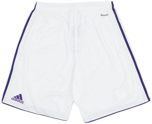 Adidas Mens 2017-18 Anderlecht Home Shorts / White / RRP £29.99