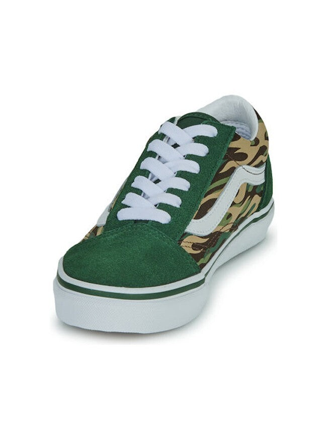Vans Youth Old Skool Trainers / Green Multi / RRP £45
