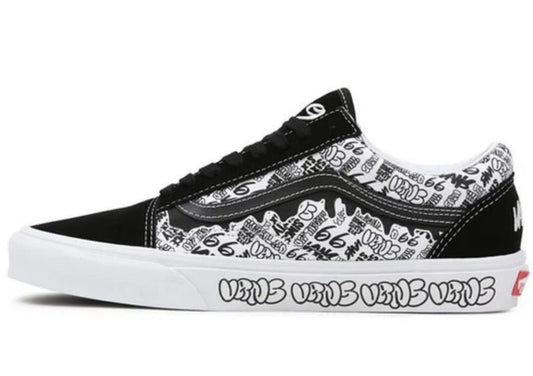 Vans Mens Old Skool Shoes / Black, White / RRP £75