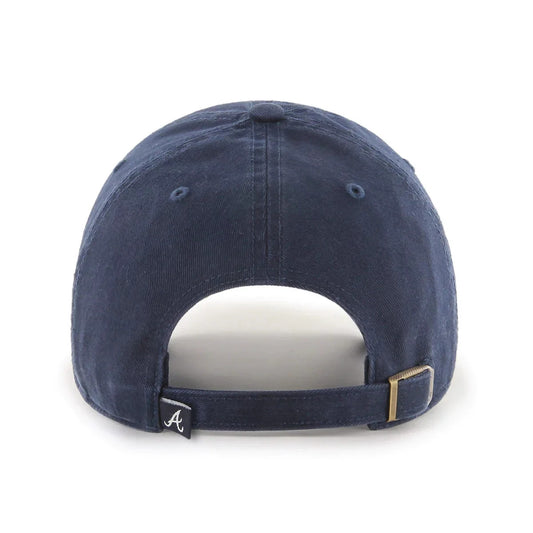 47 Brand Atlanta Braves Clean Up Relaxed Dad Cap / Navy / RRP £28