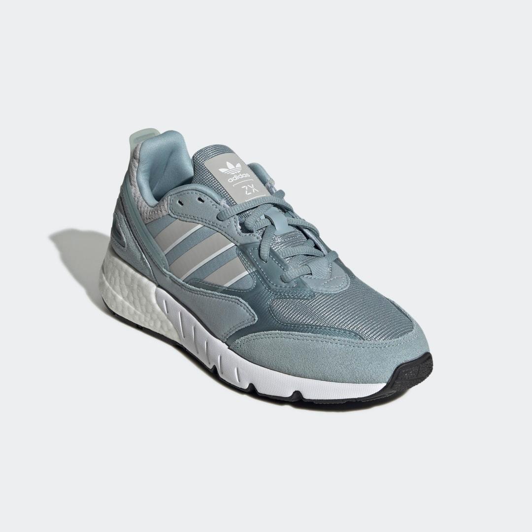 Adidas Women's ZK 1K Boost Trainers / Metal Grey Blue / RRP £90