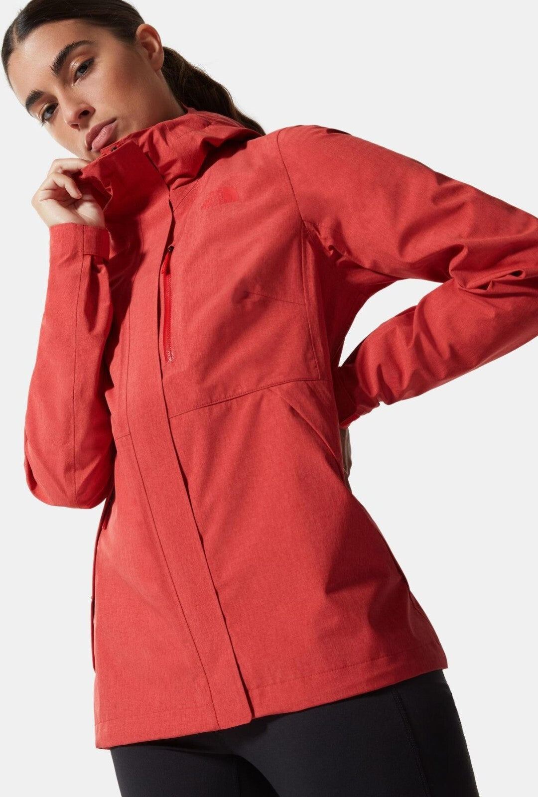 The North Face Womens Dryzzle Futurelight Rain Jacket / Flare Red / RRP £200