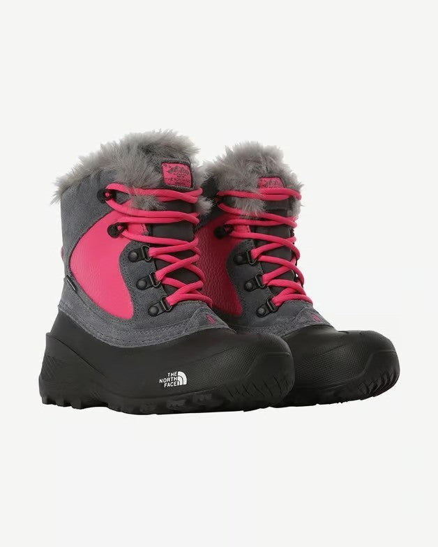 The North Face Youth Shellista Extreme Boots / BNIB / Zinc Grey/Pink / RRP £65
