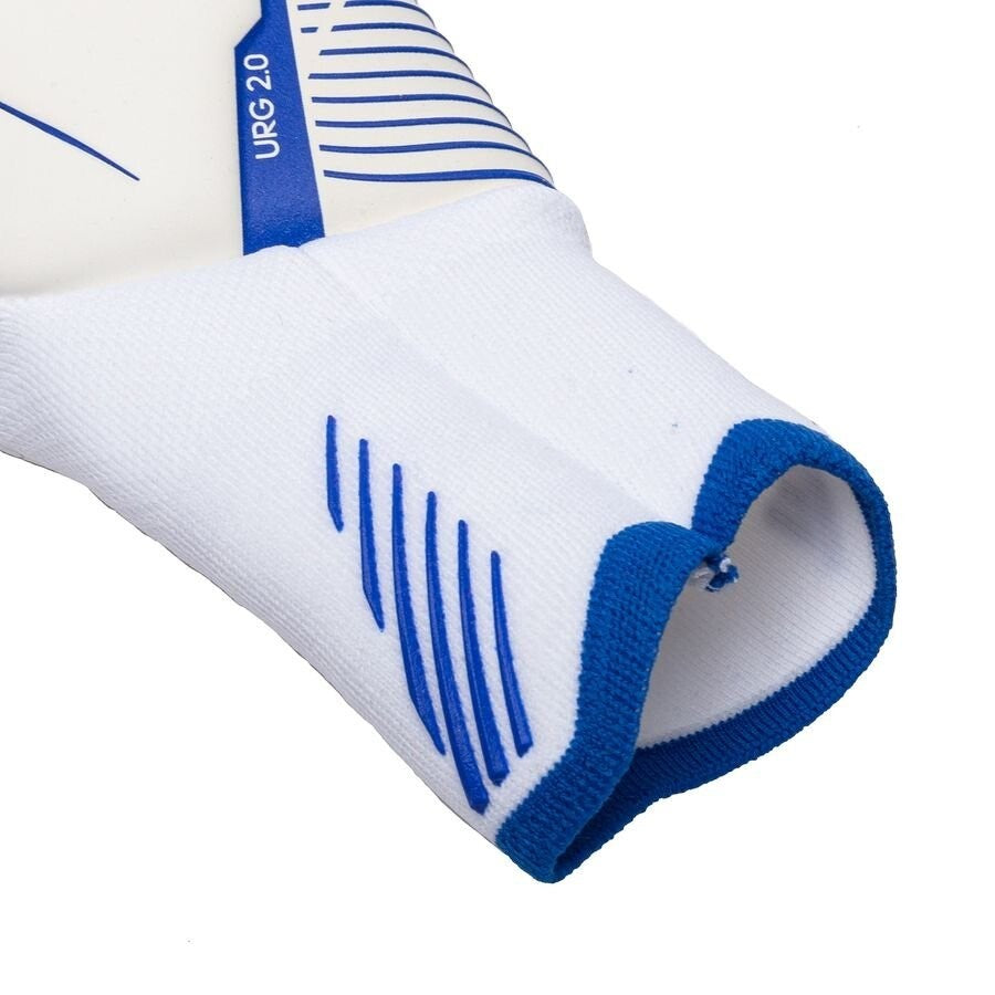 Adidas Predator Edge Hybrid Pro Goalkeeper Gloves / White Blue / RRP £100
