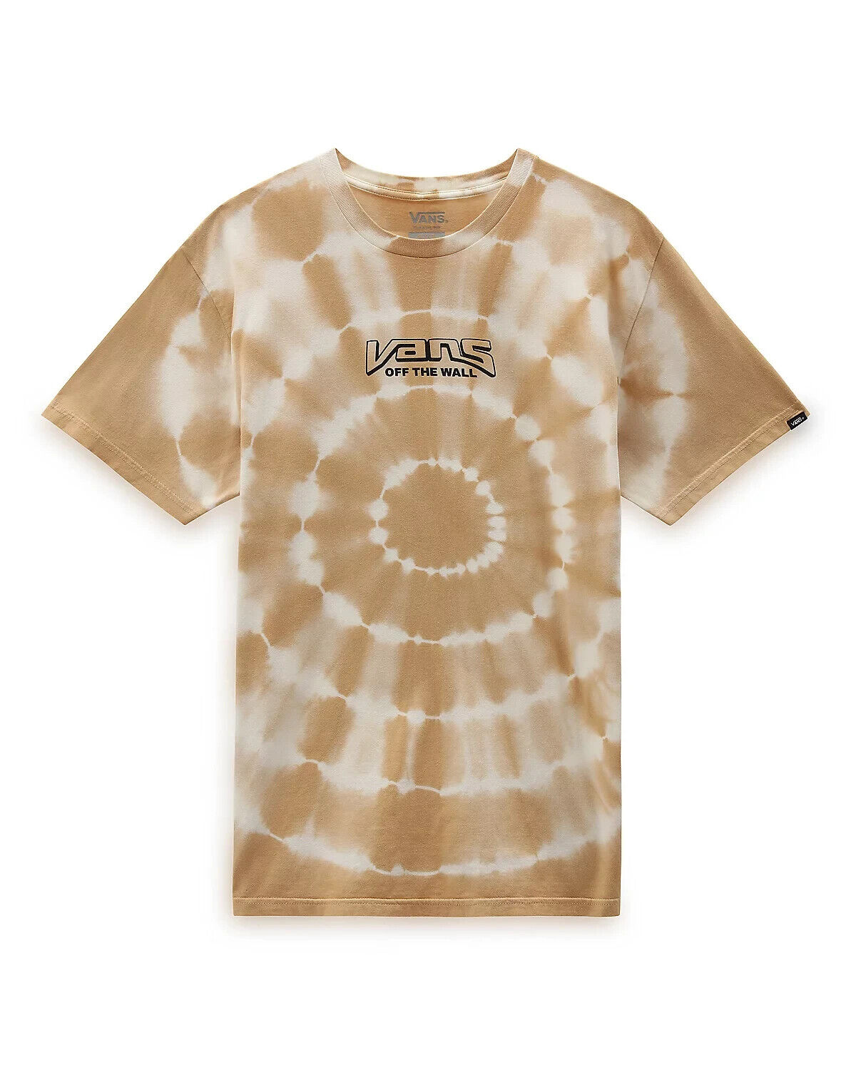 Vans Mens Logo Tie Dye T-Shirt / Brown / RRP £37