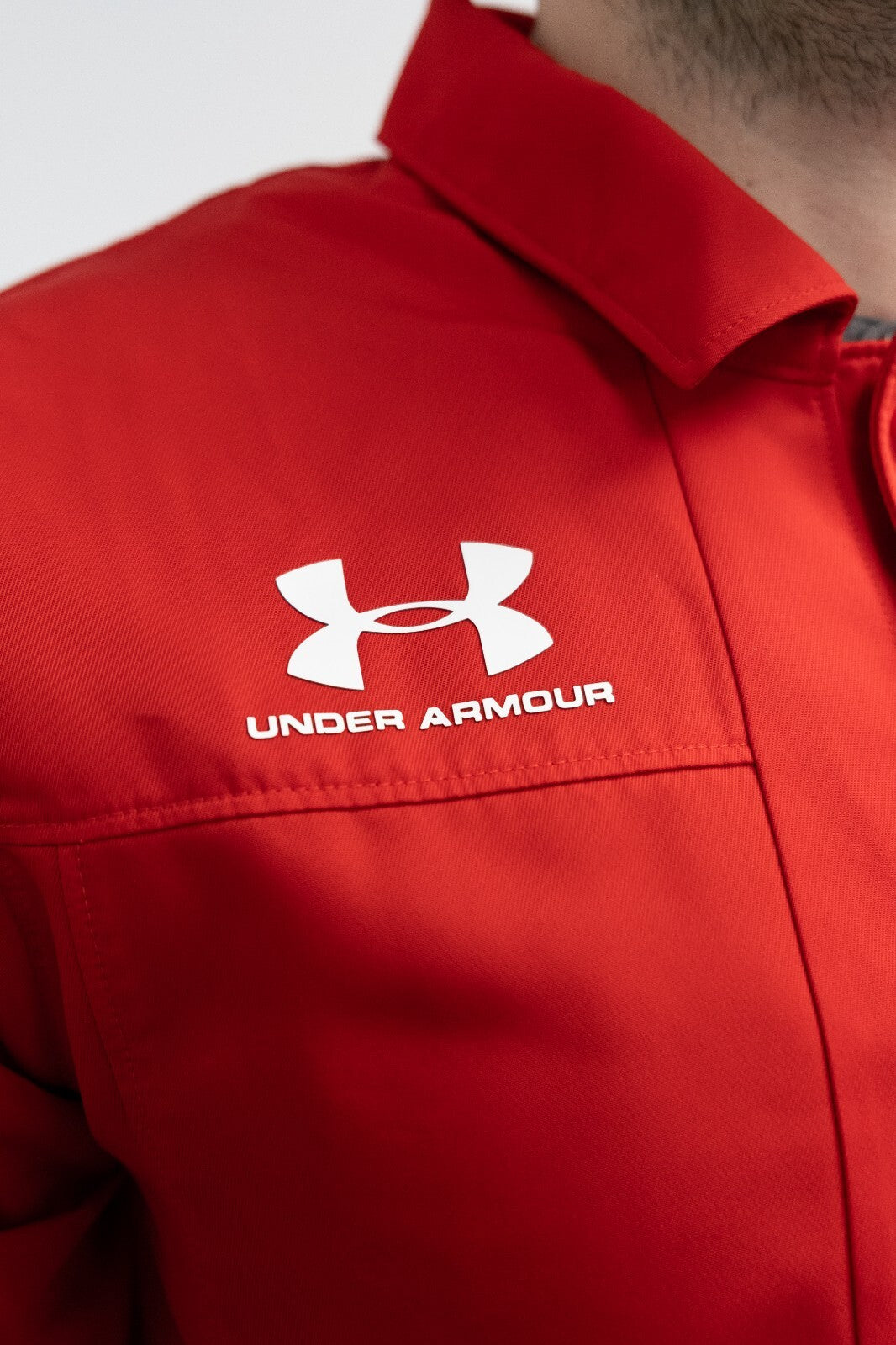 Under Armour 2019-20 Lokomotiv Moscow Touchline Jacket / Red / Mens / RRP £59.99
