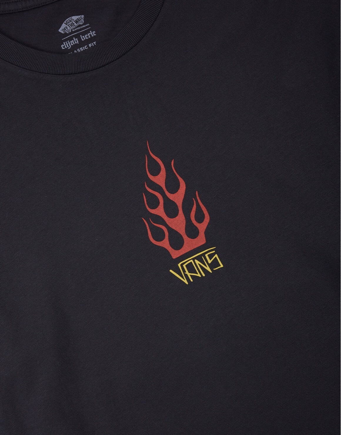 Vans Mens Elijah Berle Vintage Long Sleeve T-shirt / Black / RRP £52