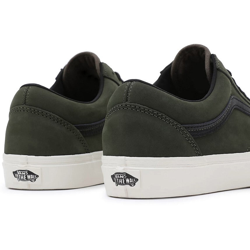 Vans Nubuck Old Skool Trainers / Olive Black / RRP £75