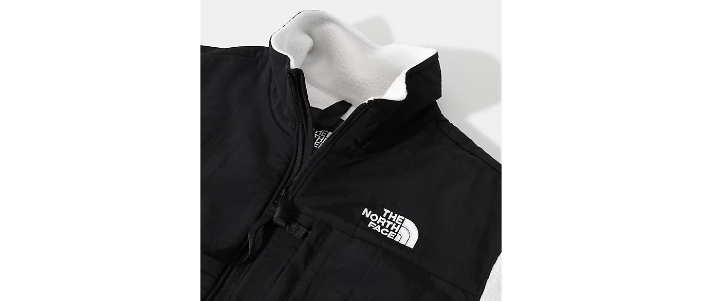 The North Face Women’s Crop Denali Jacket – Gardenia White Outerwear