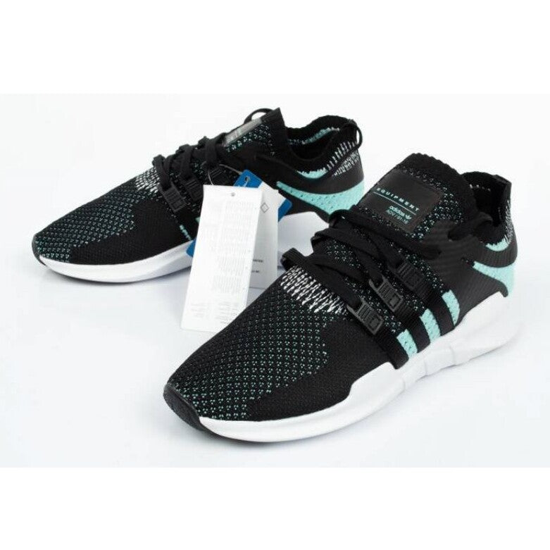 Adidas Women's EQT Support ADV Primeknit Trainers / Black Aqua White / RRP £120
