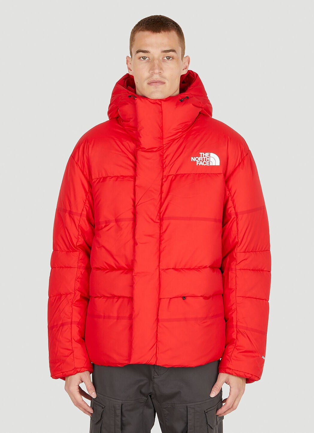The North Face Mens RMST Himalayan Hooded Puffer Jacket / Red / RRP £630