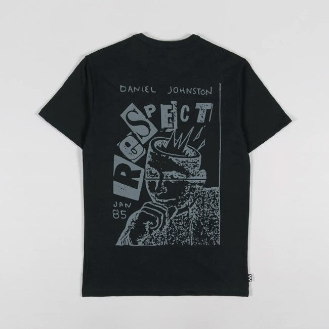 Vans Mens X Daniel Johnston Respect OTW T-shirt / Black / RRP £40