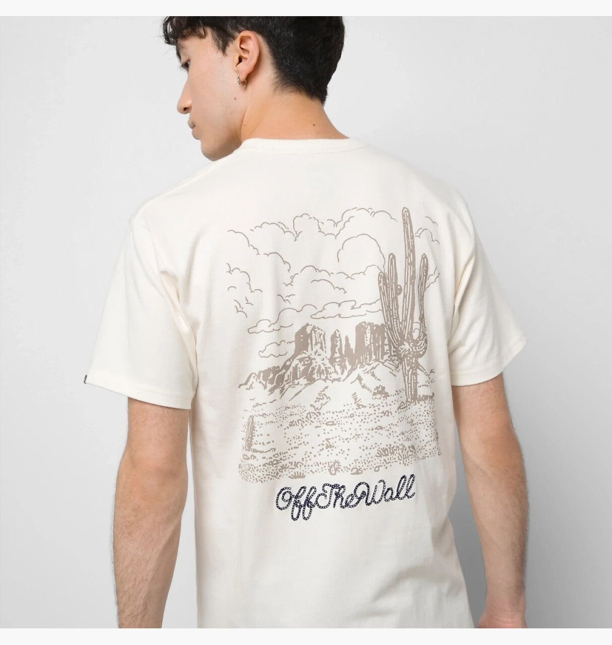Vans Mens Anaheim Scenic T-shirt / White / RRP £42
