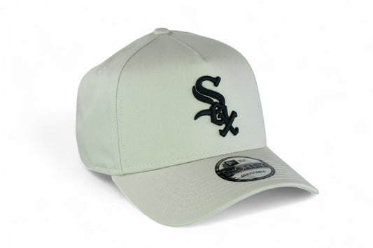 New Era Chicago White Sox MLB 9FORTY AF OTC Cap / Stone Black / RRP £27