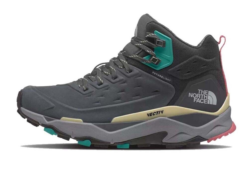 The North Face VECTIV Exploris Mid Futurelight Leather Boots - Vanadis Grey